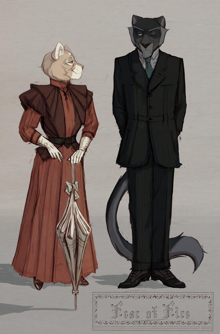 Everette Maureen Glory & Atticus Laiberg - (FULLBODY) - Fear of Fire