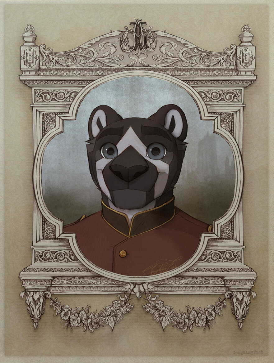 ARCAPELLI LAIBERG - (DETAILED BORDER &amp; SIMPLE BACKGROUND) - FEAR OF FIRE