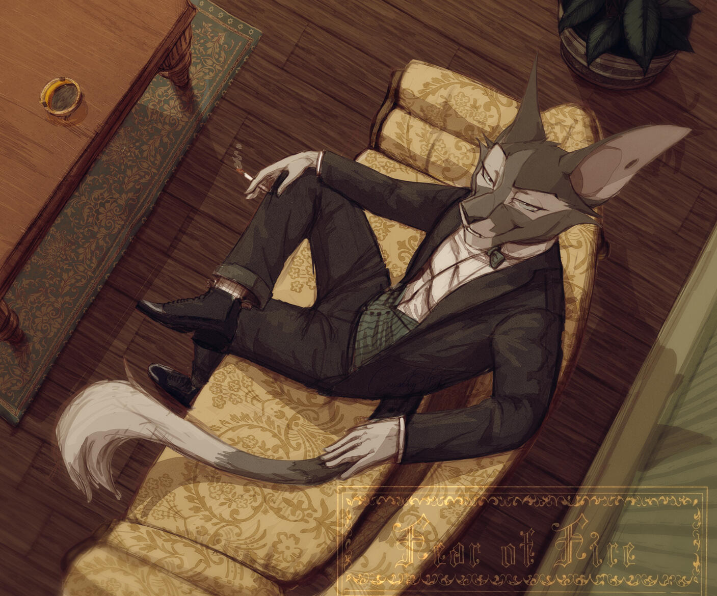 Kettle Whynyard (FULLBODY - DETAILED BACKGROUND) - Fear of Fire